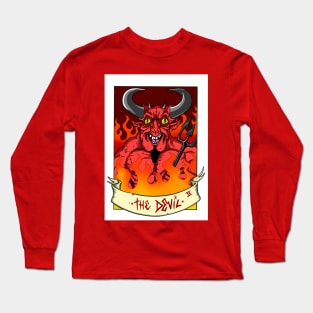 The devil tarot Long Sleeve T-Shirt